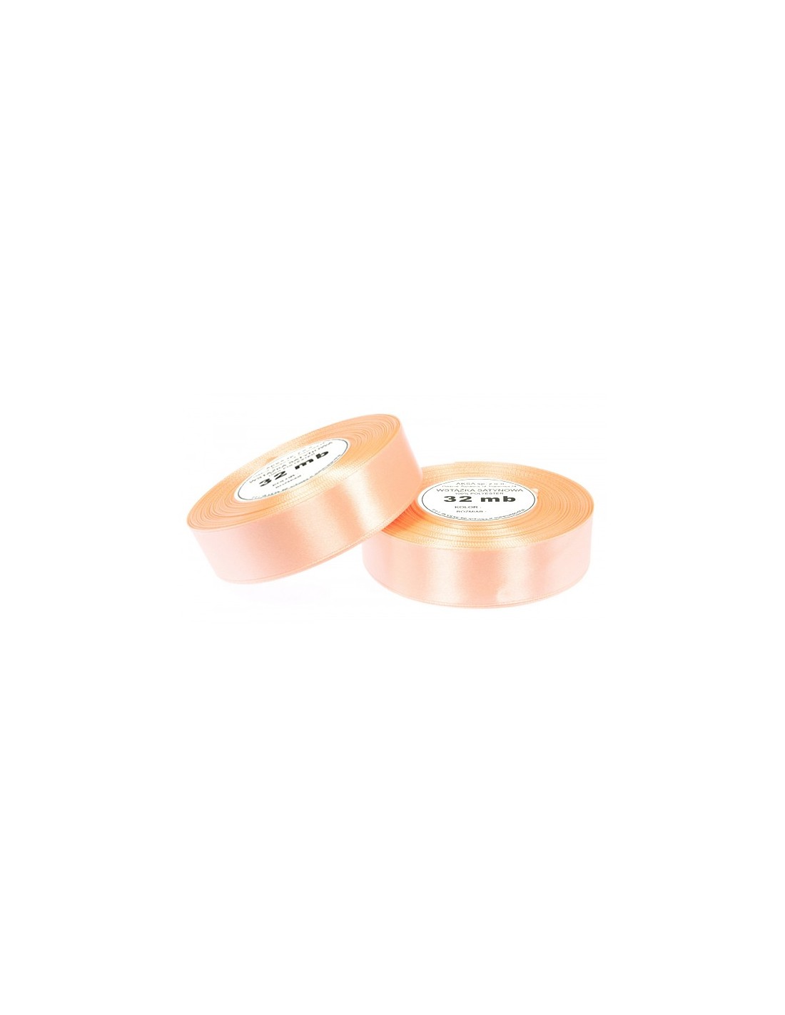 6mm WS8023 Panglică de satin piersică 32mb 6mm WS8023 Panglică de satin piersică 32mb