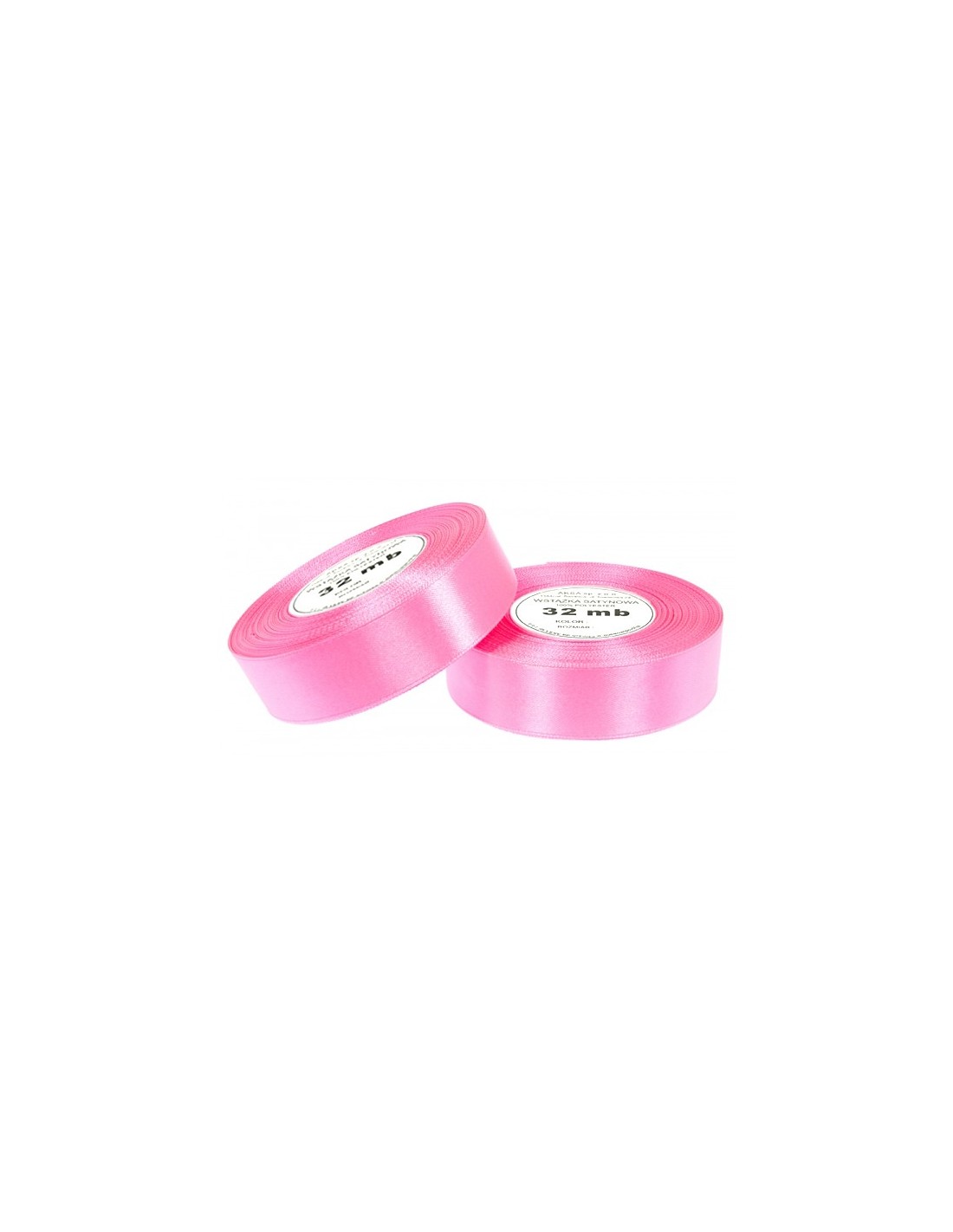 12mm WS8039 Panglică de satin roz 32mb 12mm WS8039 Panglică de satin roz 32mb