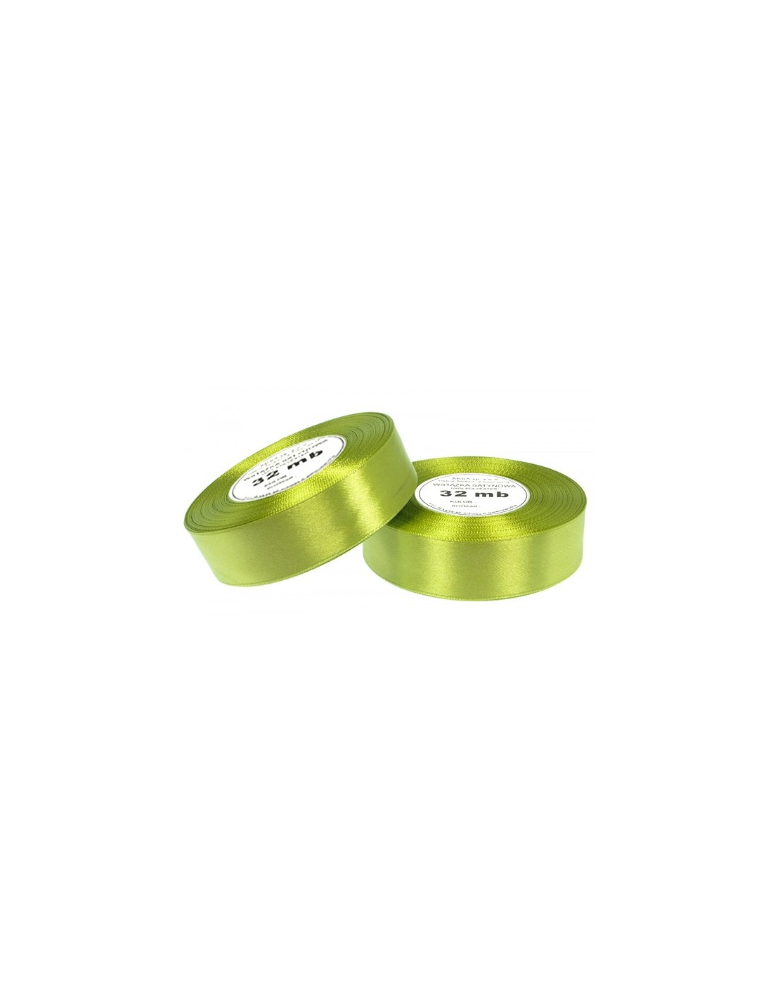 12mm WS8078 Panglică de satin măr verde 32mb 12mm WS8078 Panglică de satin măr verde 32mb