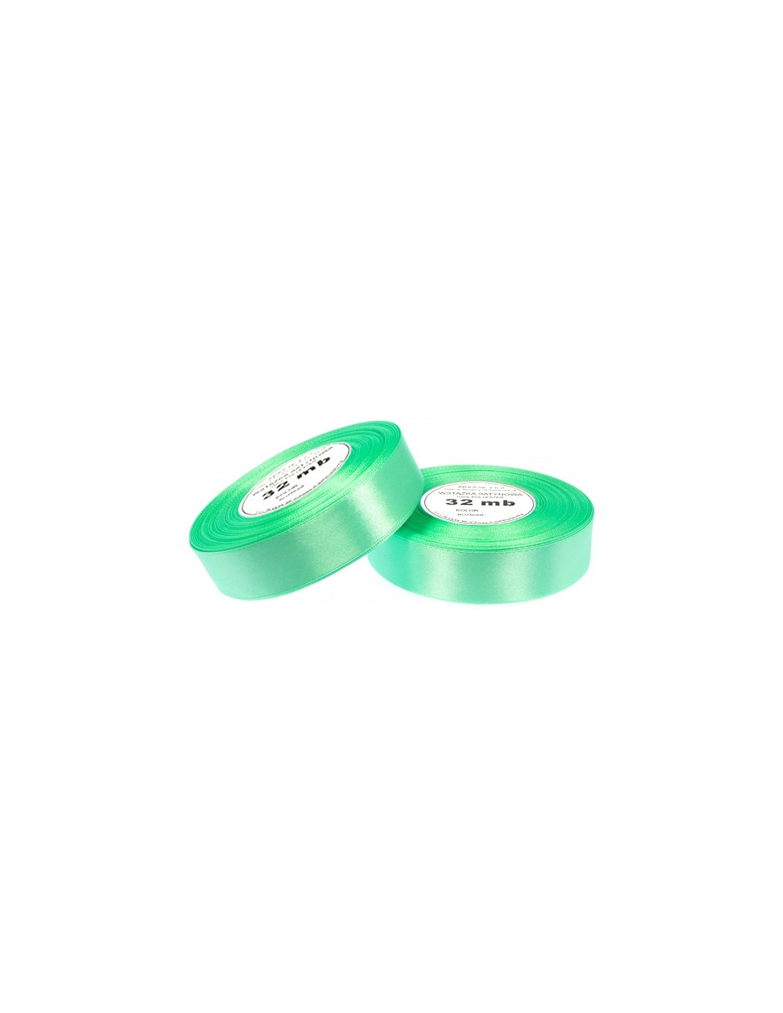 6mm WS8069 Panglică de satin verde palid 32mb 6mm WS8069 Panglică de satin verde palid 32mb