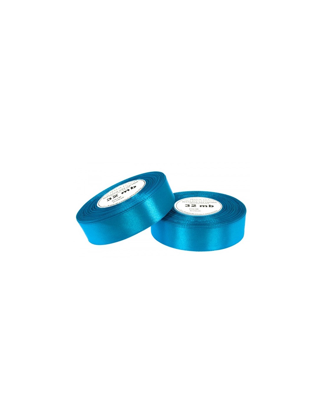 6mm WS8094 Panglică de satin turcoaz 32mb 6mm WS8094 Panglică de satin turcoaz 32mb