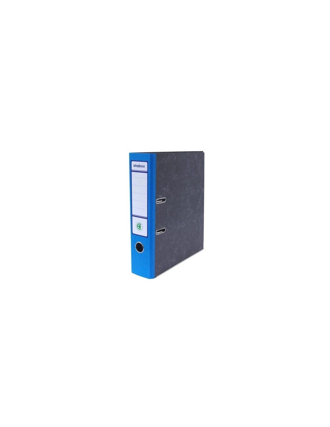Legător de documente Ekobox 75mm marmură spate albastru 20 pcs. Legător de documente Ekobox 75mm marmură spate albastru 20 pcs.