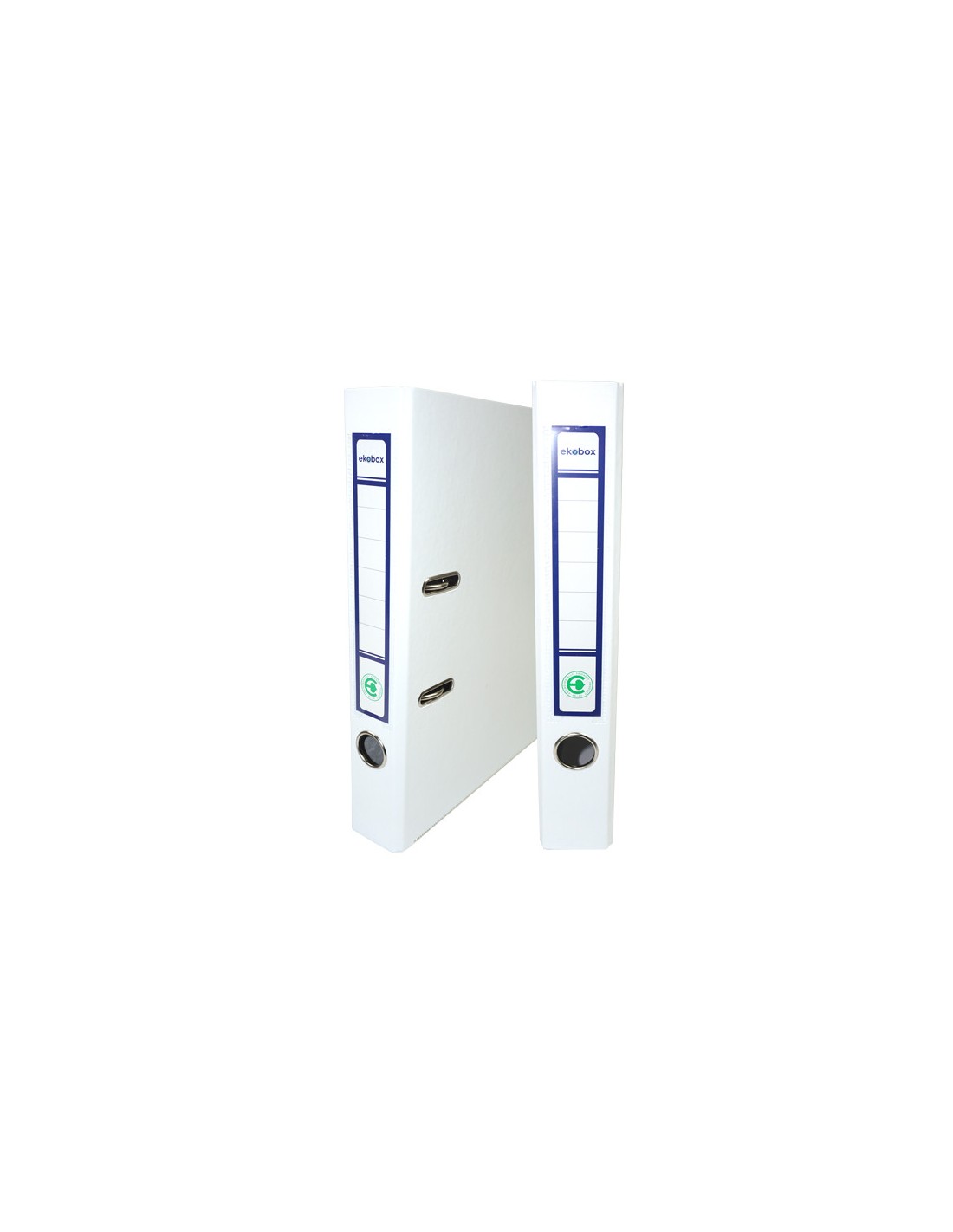 Legător de documente PP Ekobox 50mm alb 25 pcs. Legător de documente PP Ekobox 50mm alb 25 pcs.