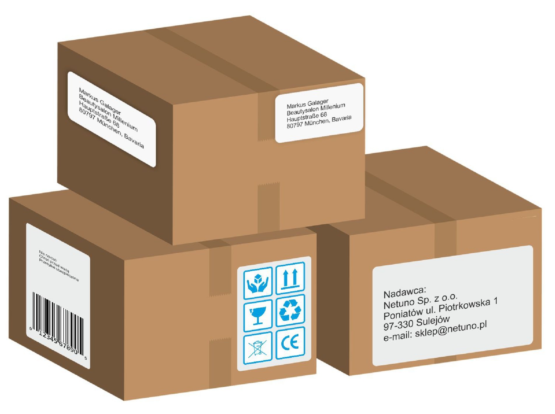 Etichete autoadezive EME36 97x42,4 (14) buc. 1000A4 Etichete autoadezive EME36 97x42,4 (14) buc. 1000A4