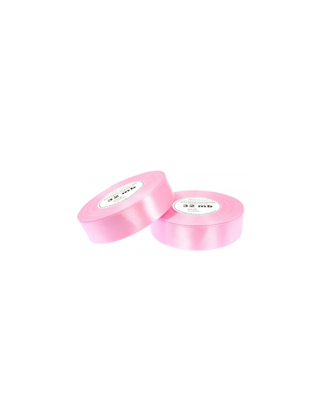 25mm WS8037 Panglică de satin roz deshis 32mb 25mm WS8037 Panglică de satin roz deshis 32mb