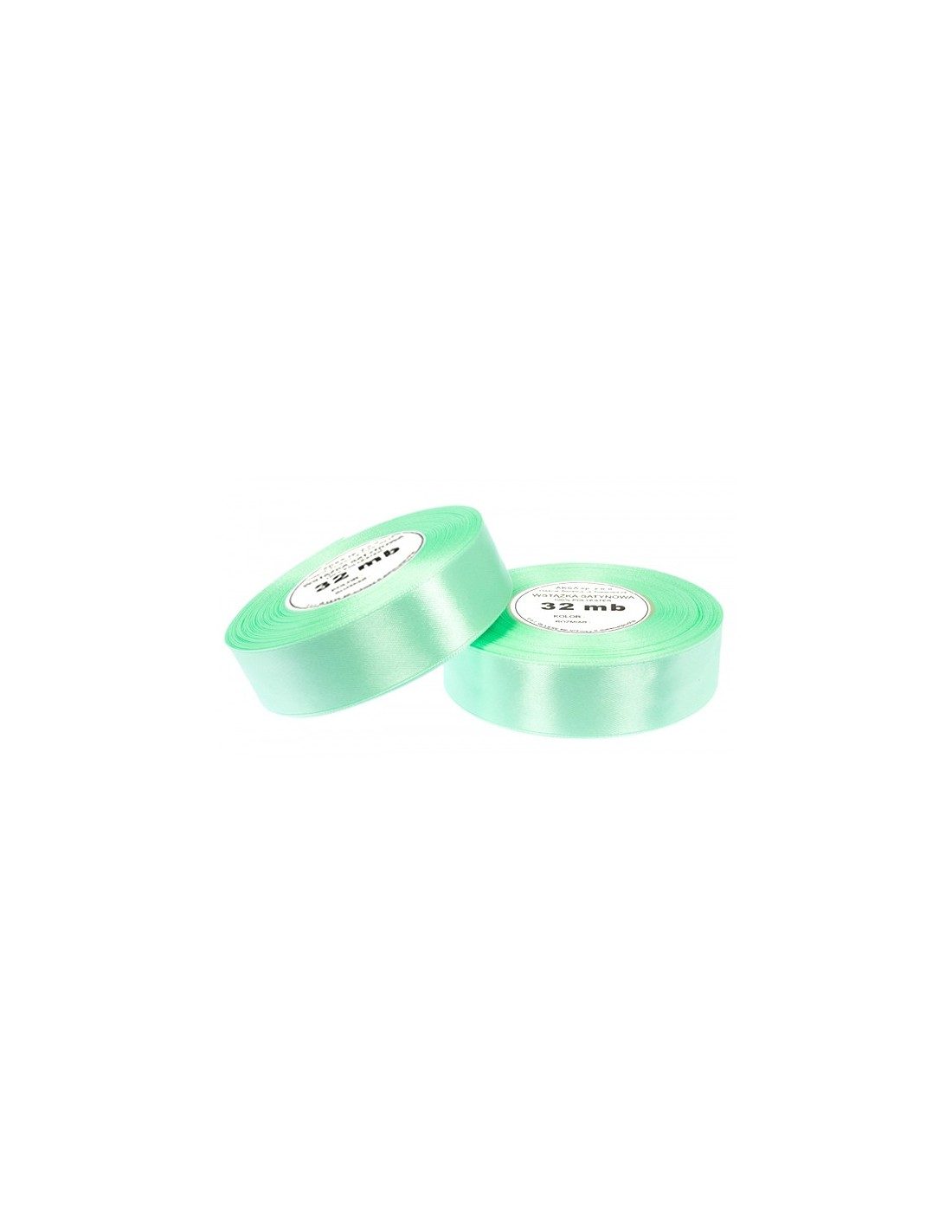 25mm WS8065 Panglică de satin pistachio 32mb 25mm WS8065 Panglică de satin pistachio 32mb