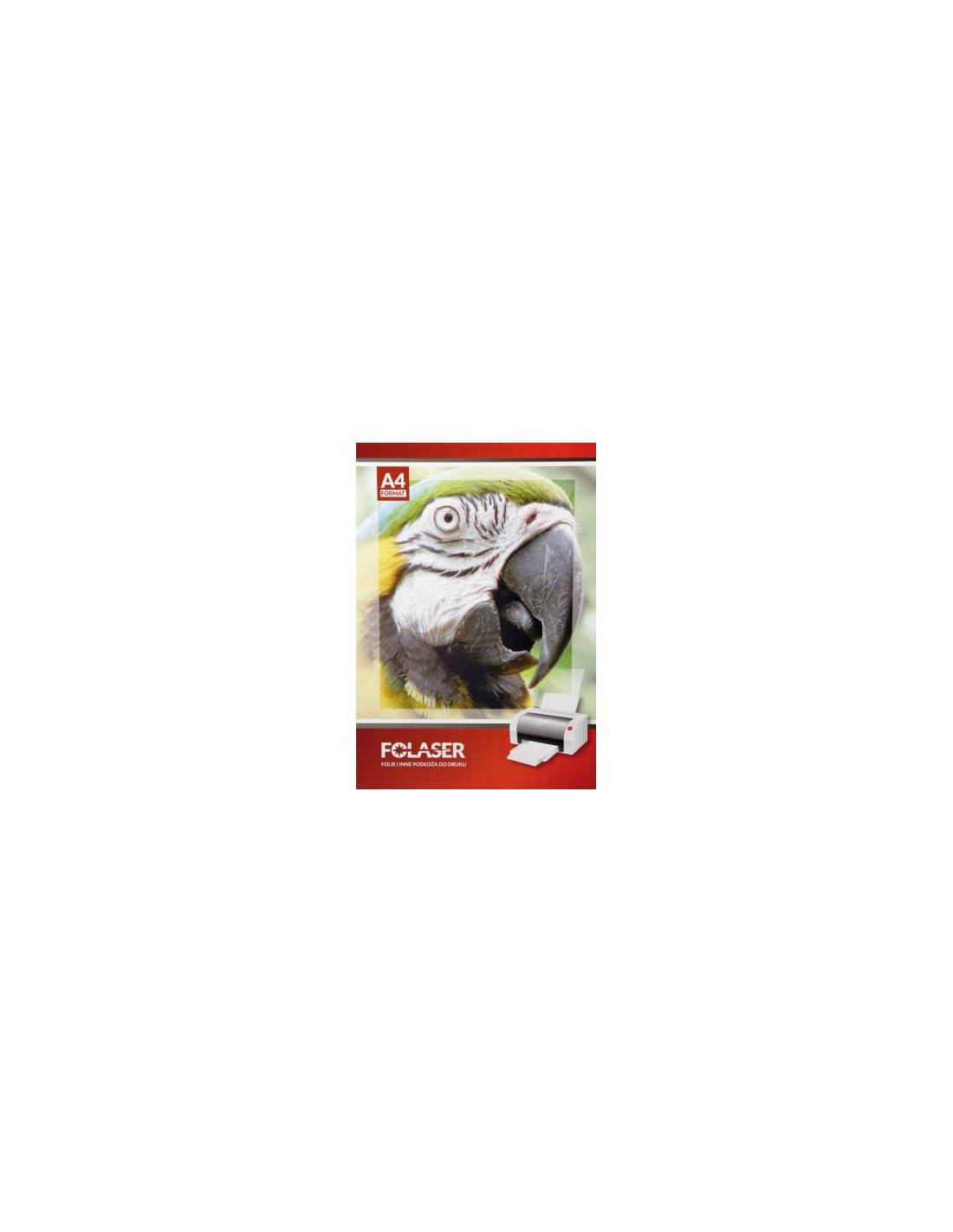 FOLASER B CL Folia samoprzylepna przezroczysta błyszcząca do drukarek laserowych pak. 10A4 FOLASER B CL Folia samoprzylepna przezroczysta błyszcząca do drukarek laserowych pak. 10A4