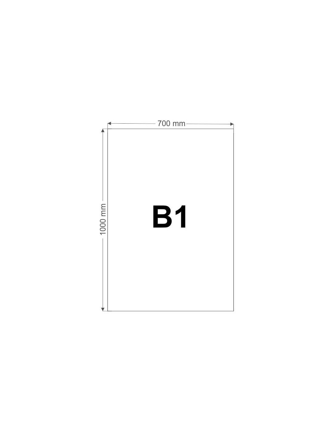 Papier Offset 300g 70x100 100ark.