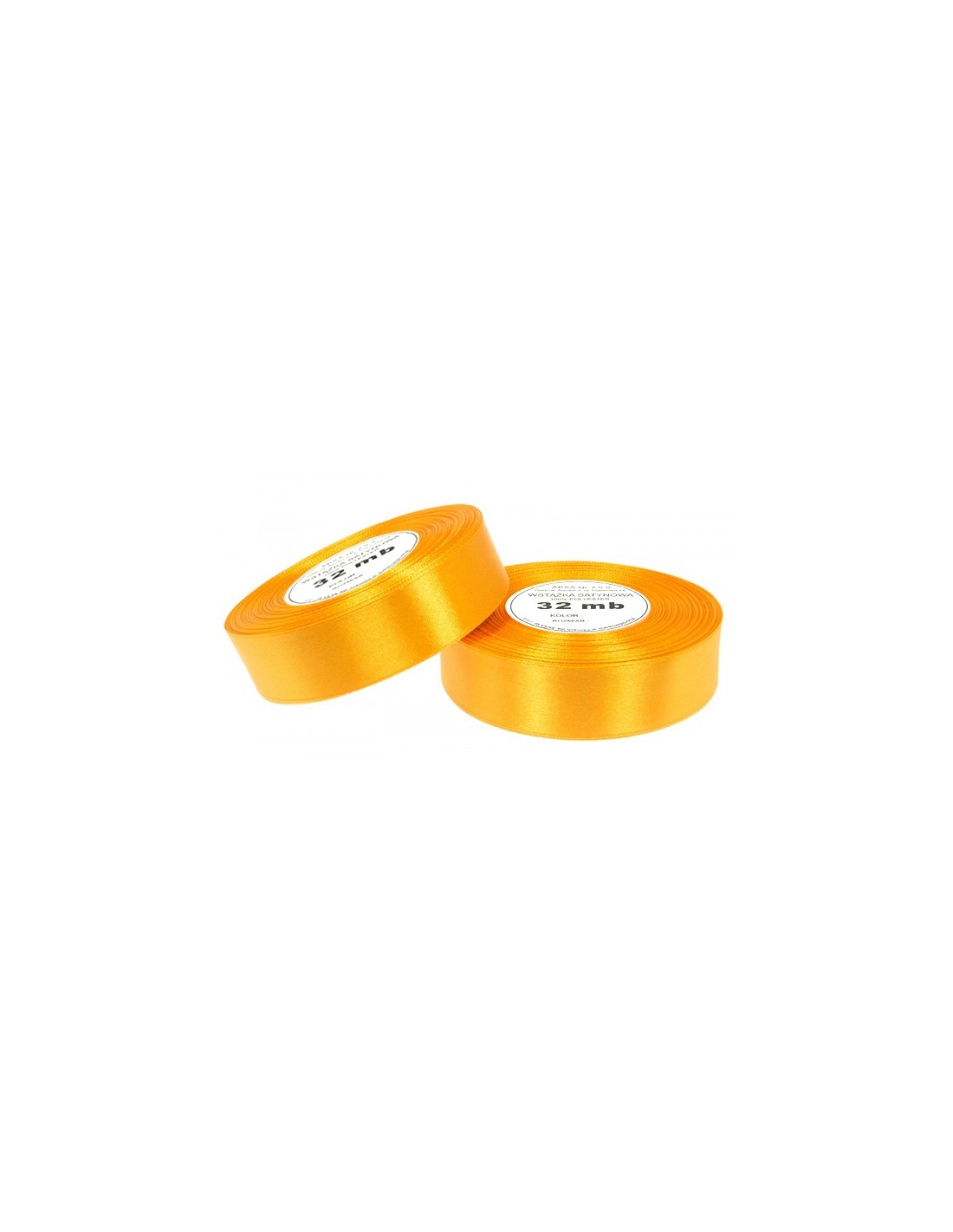 12mm WS8016 Panglică de satin portocaliu deshis 32mb 12mm WS8016 Panglică de satin portocaliu deshis 32mb